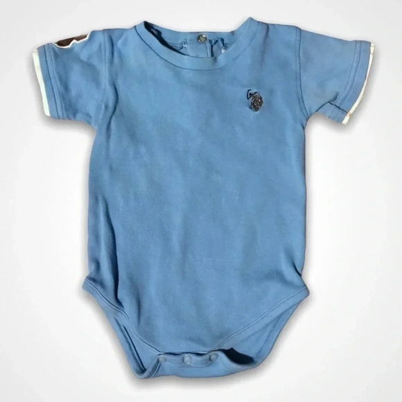 U.S Polo Assn. Blue  Onesie - Picture 1 of 4